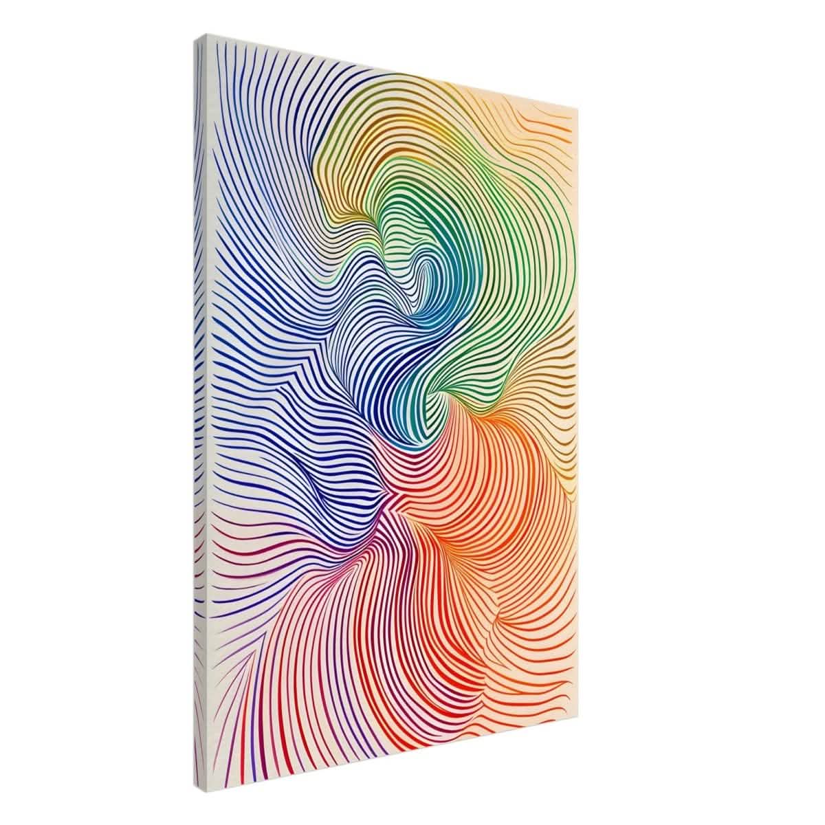 Da Vinci Abstract Minimalist Art - Canvas - 70x100 cm / 28x40″ - Thick