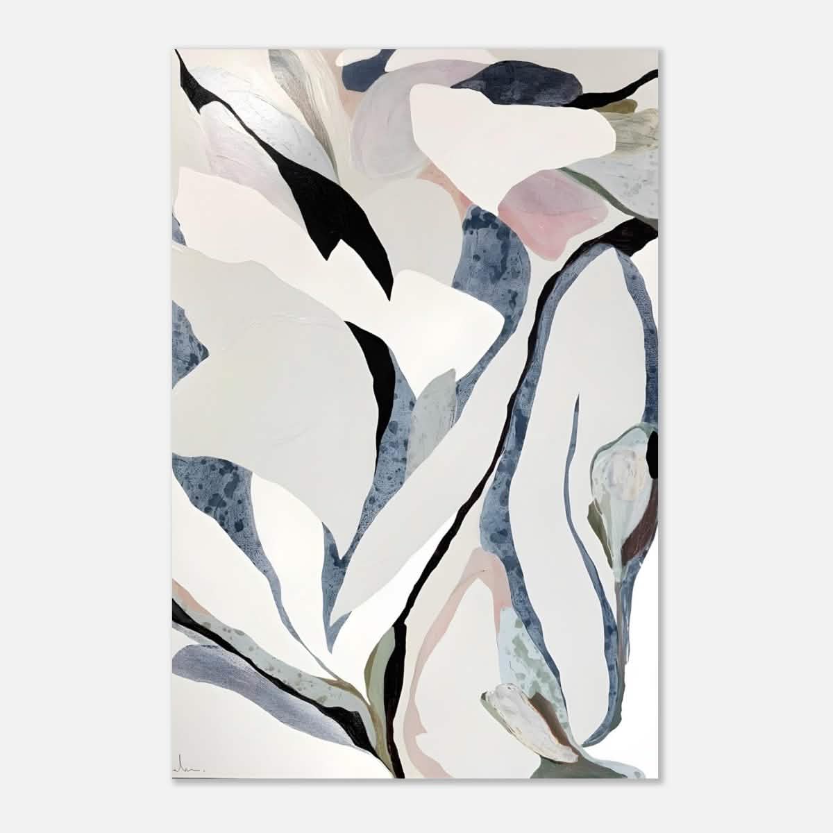 Da Vinci Abstract Minimalist Wall Art - Aluminum Print - 50x75 cm / 20x30″ -