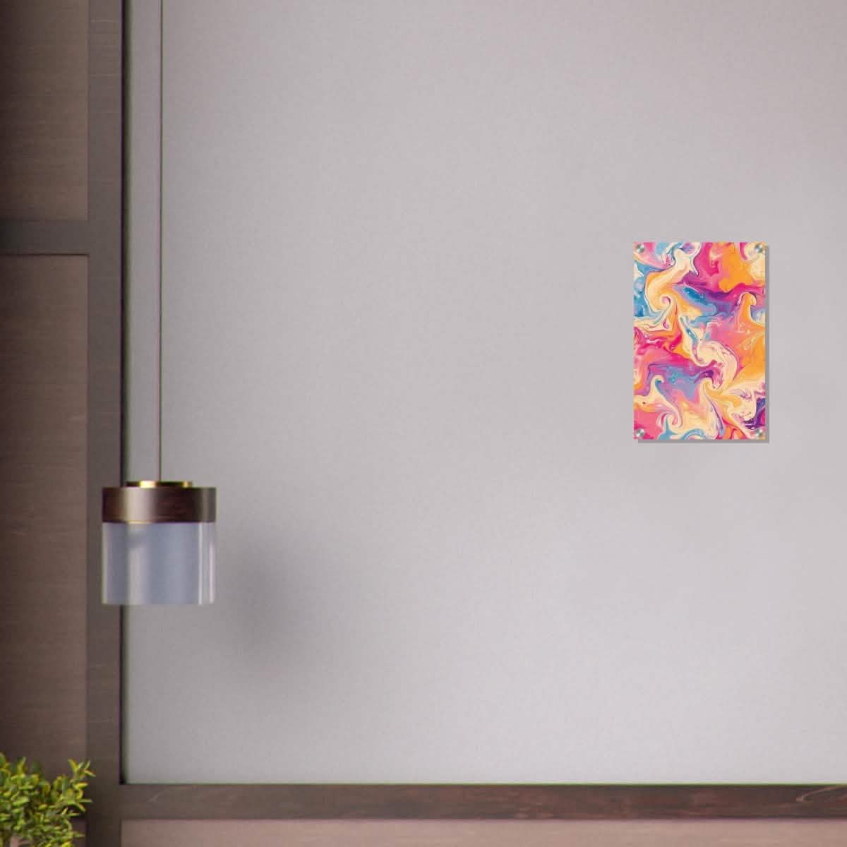 Da Vinci Abstract Modern Wall Art - Acrylic Print - 30x45 cm / 12x18″ -