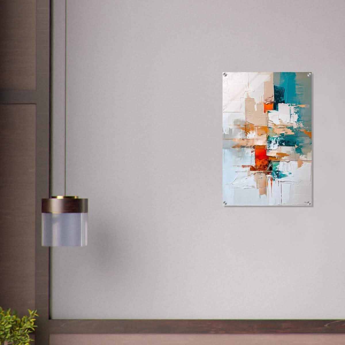 Da Vinci Abstract Modern Wall art - Acrylic Print - 50x75 cm / 20x30″ -