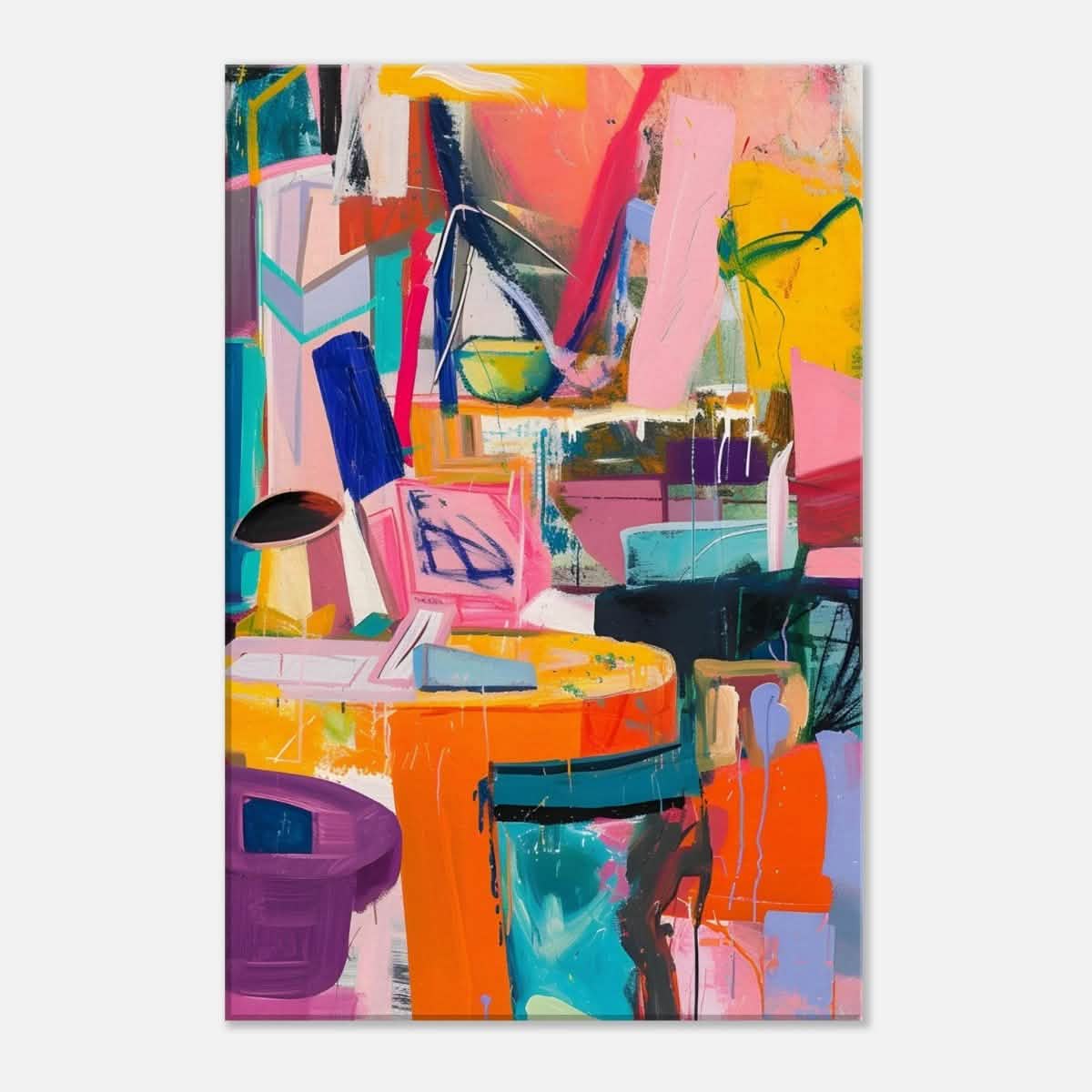 Da Vinci Abstract Modern Wall art - Canvas - 40x60 cm / 16x24″ - Thick