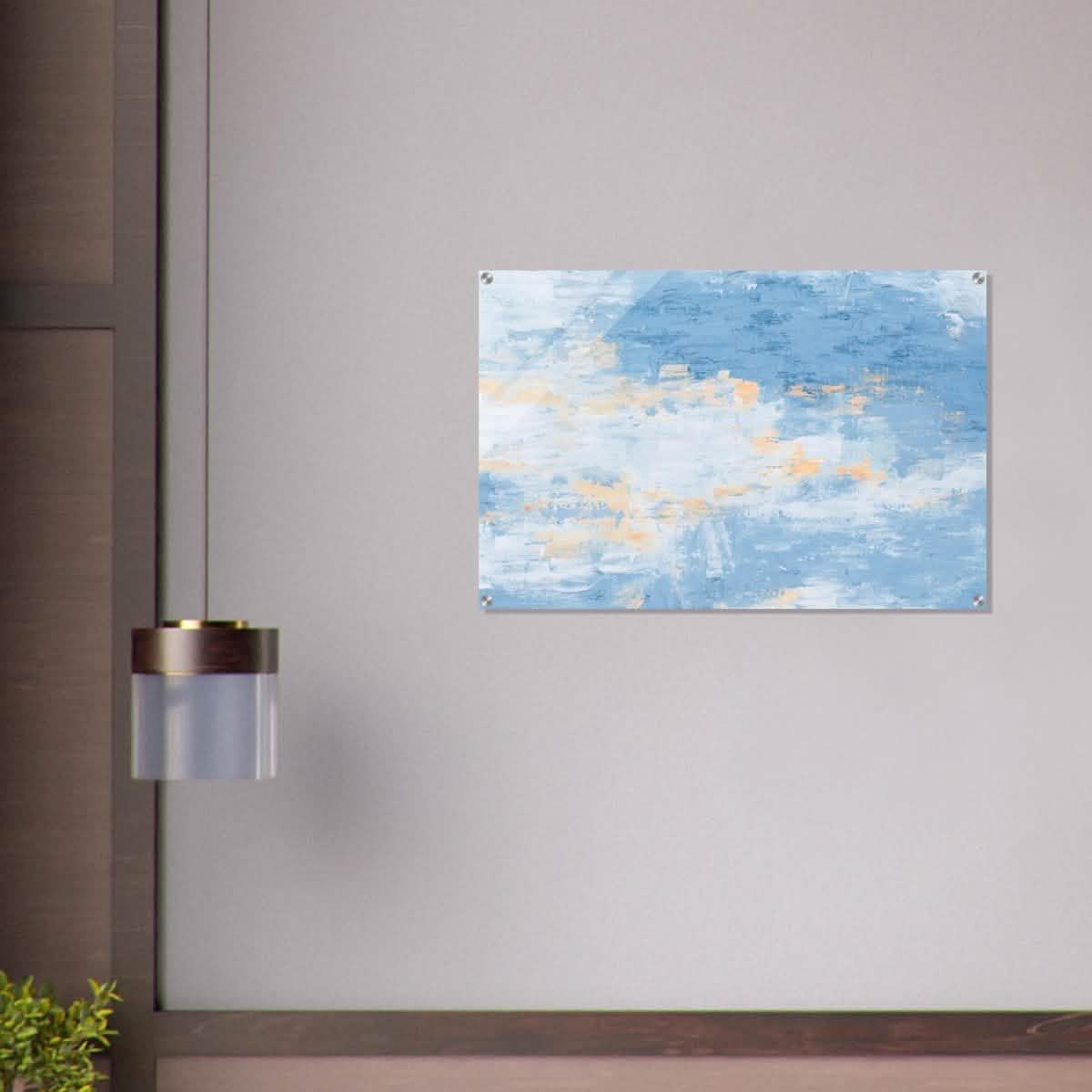 Da Vinci Abstract Modern Wall Art - Acrylic Print - 60x90 cm / 24x36″ -