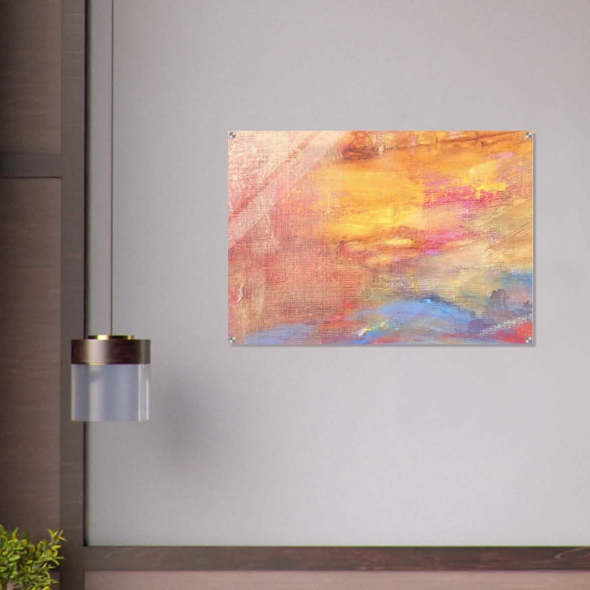 Da Vinci Abstract Modern Wall Art - Acrylic Print - 70x100 cm / 28x40″ -