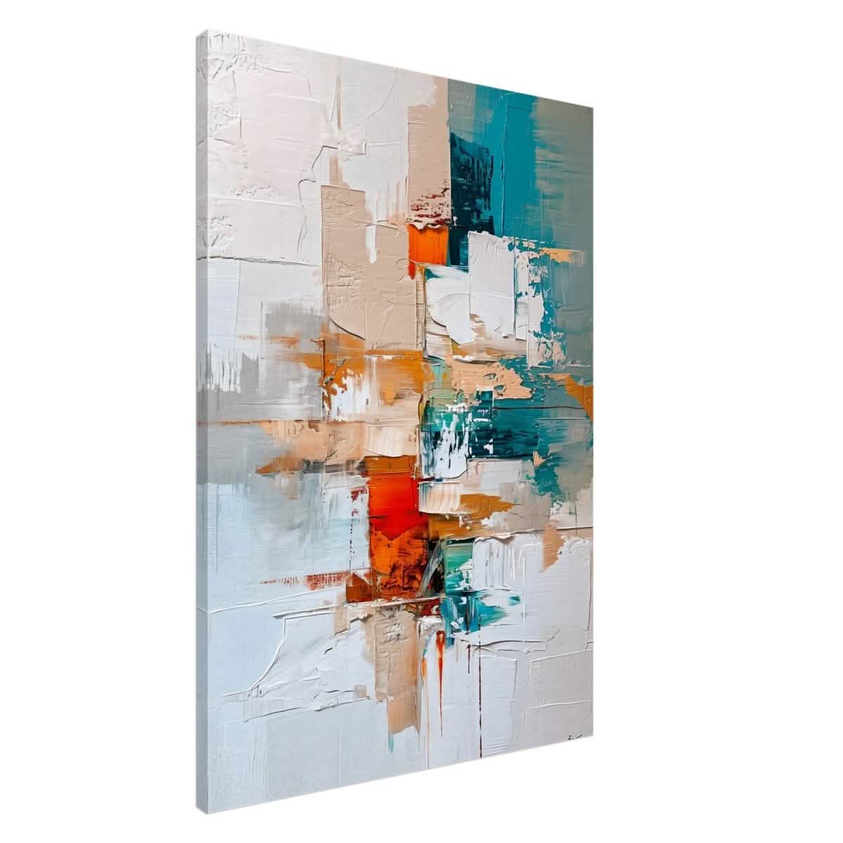 Da Vinci Abstract Modern Wall art - Canvas - 70x100 cm / 28x40″ - Slim