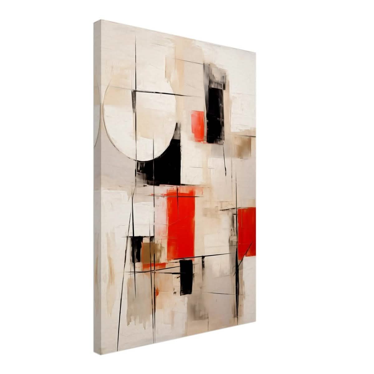 Da Vinci Abstract Modern Wall art - Canvas - 50x75 cm / 20x30″ - Thick