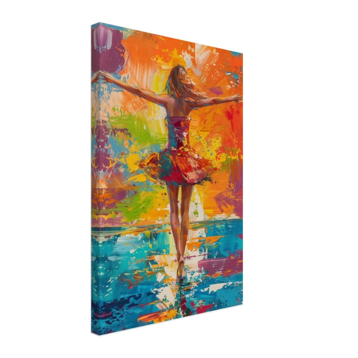 Da Vinci Abstract Modern Wall art - Canvas - 40x60 cm / 16x24″ - Thick