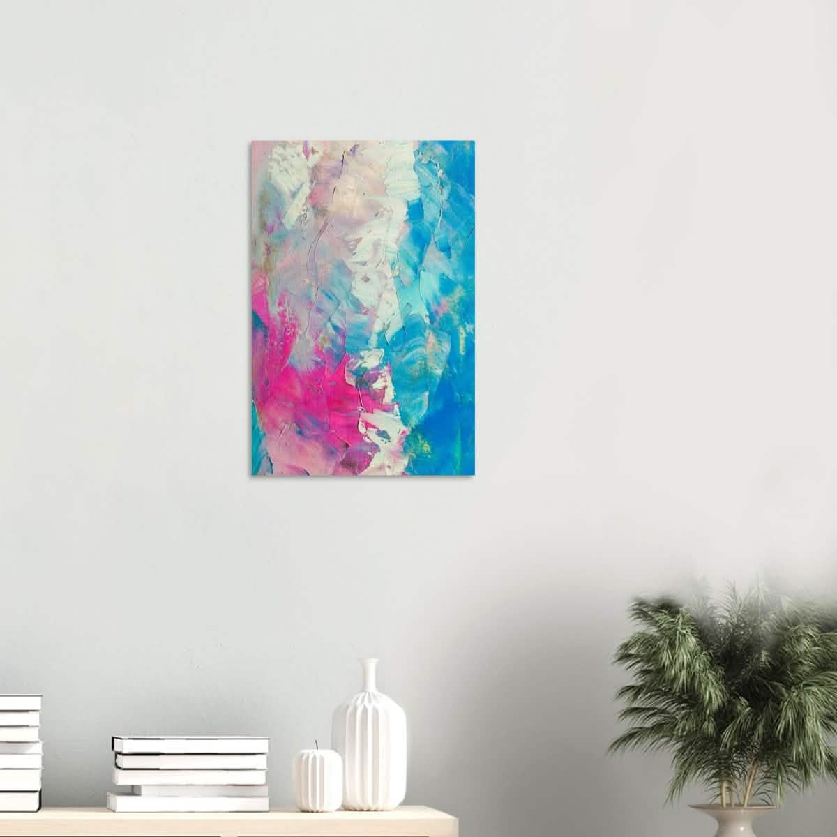 Da Vinci Abstract Modern Wall art - Wood Prints - 40x60 cm / 16x24″ - 10 mm