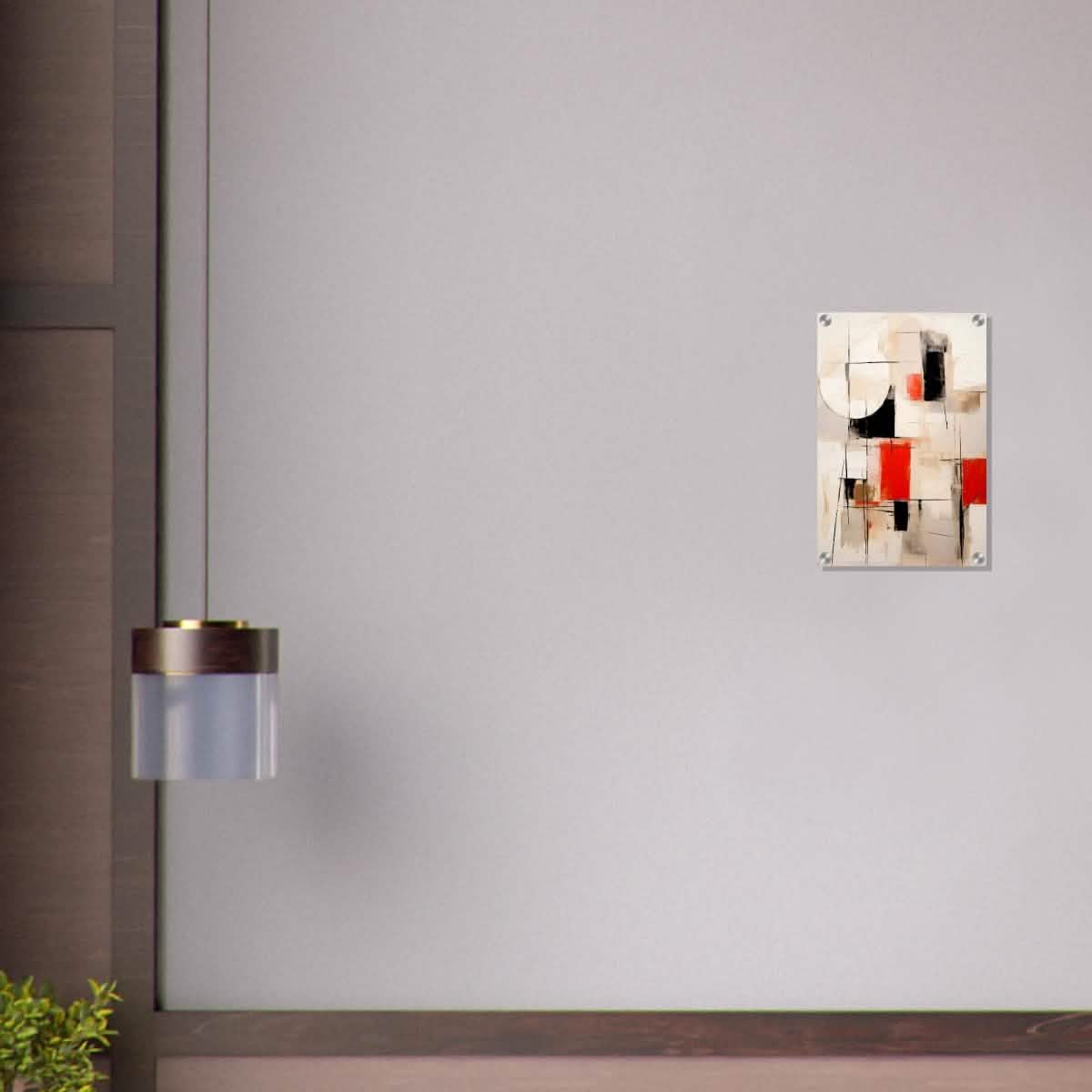 Da Vinci Abstract Modern Wall art - Acrylic Print - 30x45 cm / 12x18″ -