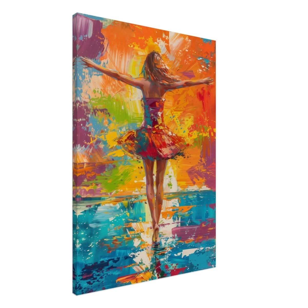 Da Vinci Abstract Modern Wall art - Canvas - 70x100 cm / 28x40″ - Thick