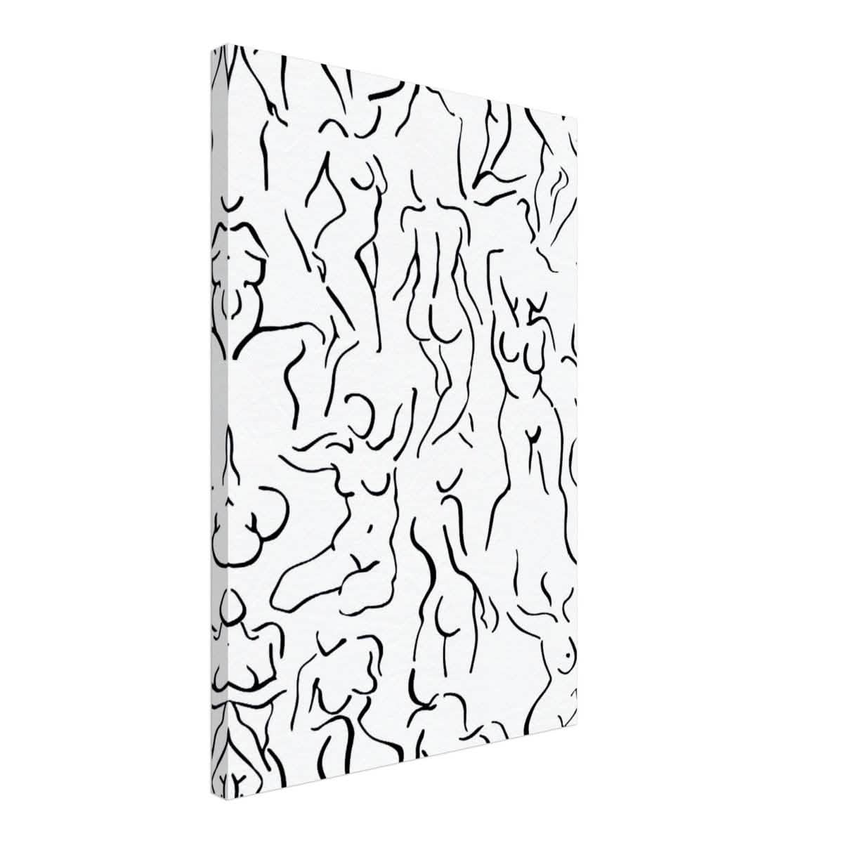 Da Vinci Abstract Modern Wall Art - Canvas - 50x75 cm / 20x30″ - Thick