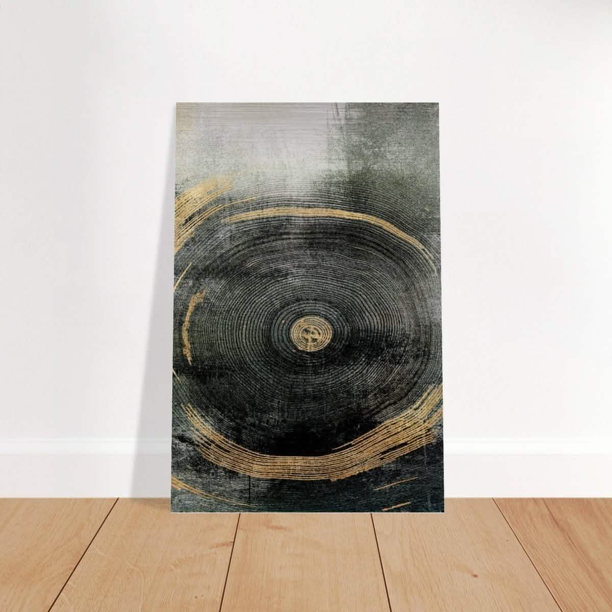 Da Vinci Abstract Modern Wall art - Brushed Aluminum Print - 50x75 cm / 20x30″ -