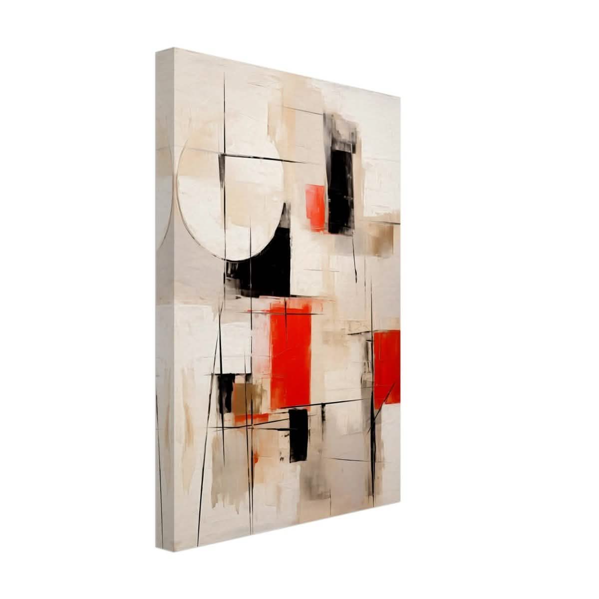 Da Vinci Abstract Modern Wall art - Canvas - 30x45 cm / 12x18″ - Thick