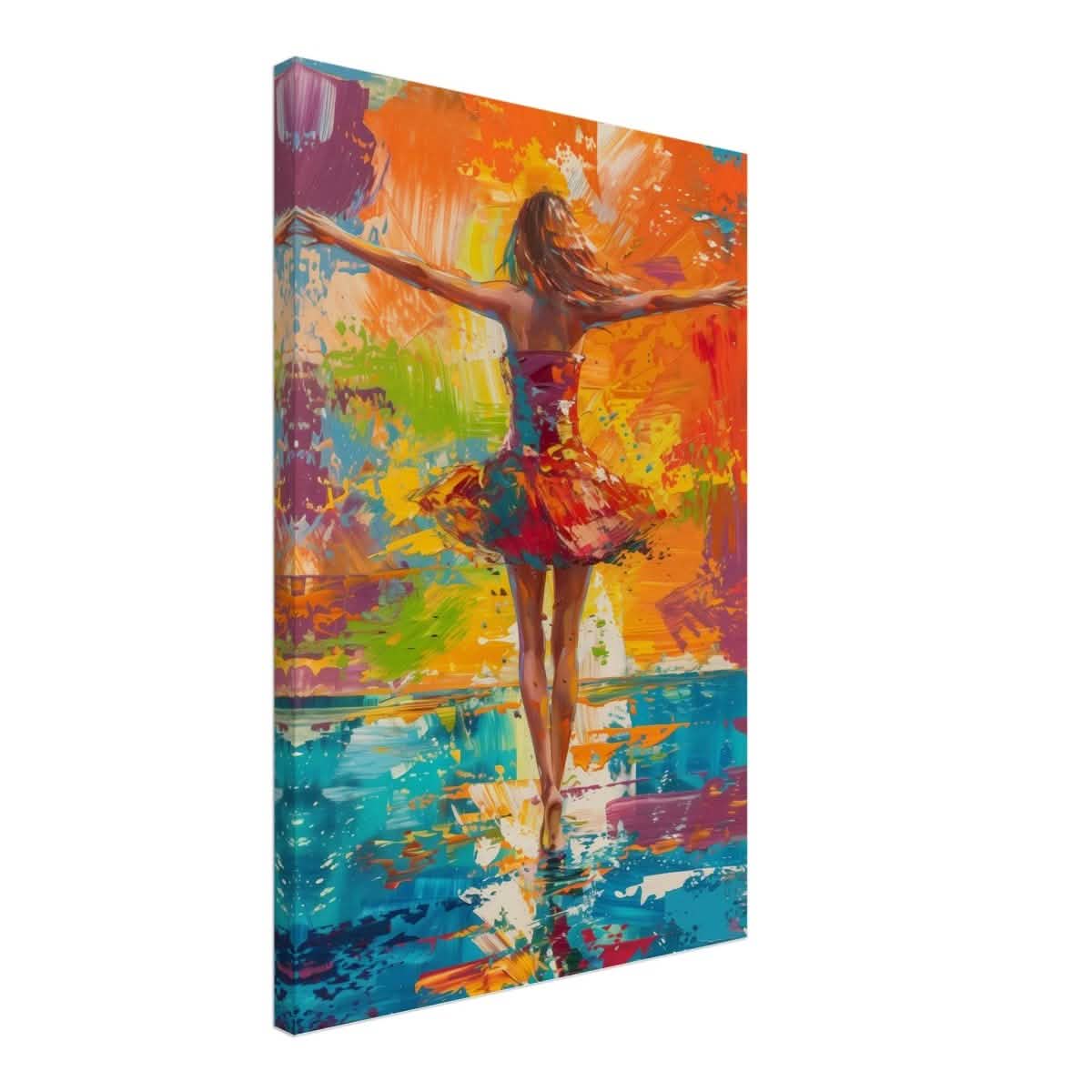 Da Vinci Abstract Modern Wall art - Canvas - 50x75 cm / 20x30″ - Thick