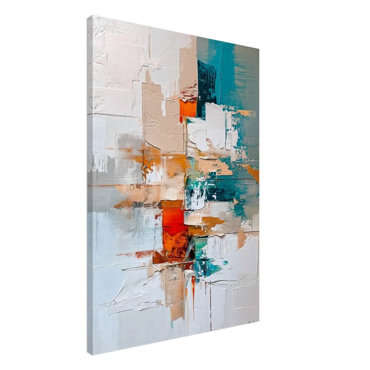 Da Vinci Abstract Modern Wall art - Canvas - 70x100 cm / 28x40″ - Thick