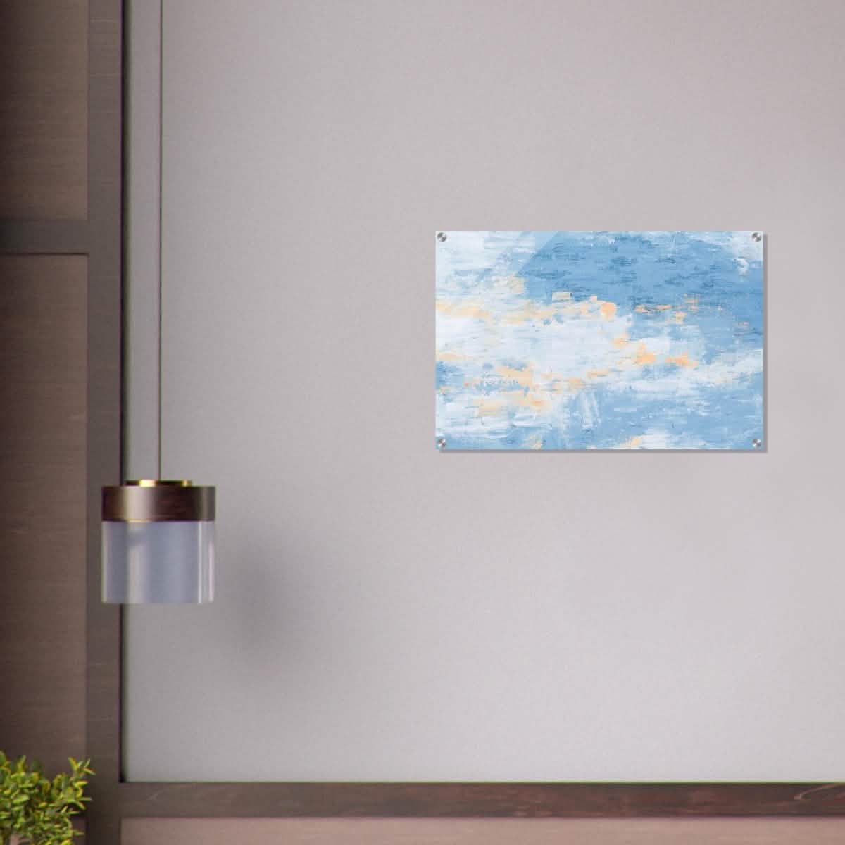 Da Vinci Abstract Modern Wall Art - Acrylic Print - 50x75 cm / 20x30″ -