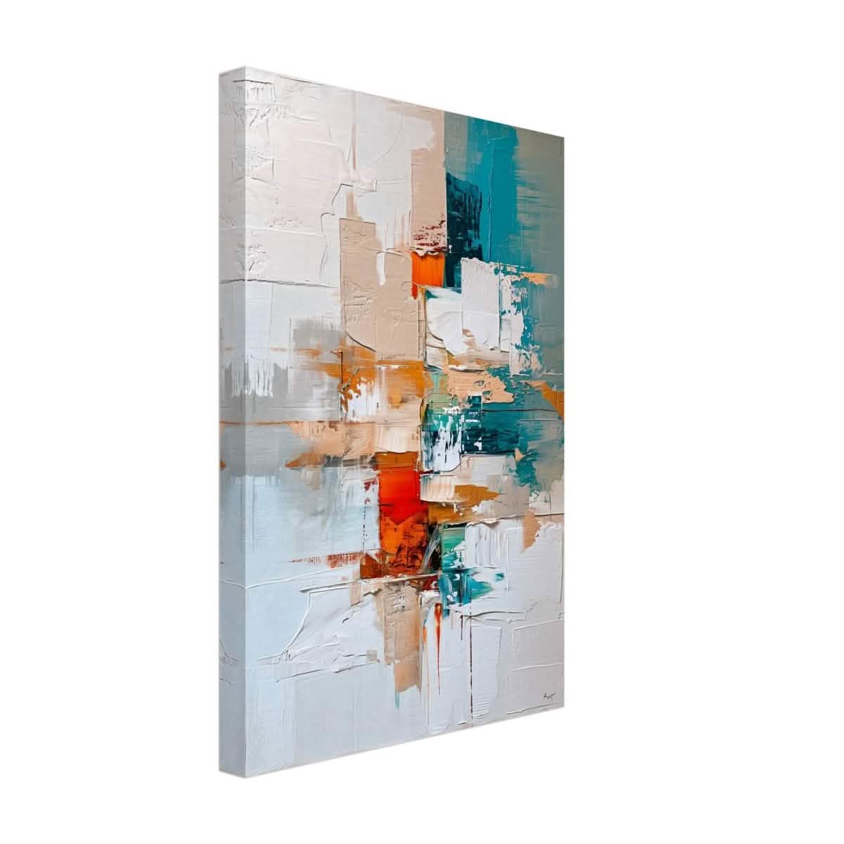 Da Vinci Abstract Modern Wall art - Canvas - 30x45 cm / 12x18″ - Thick