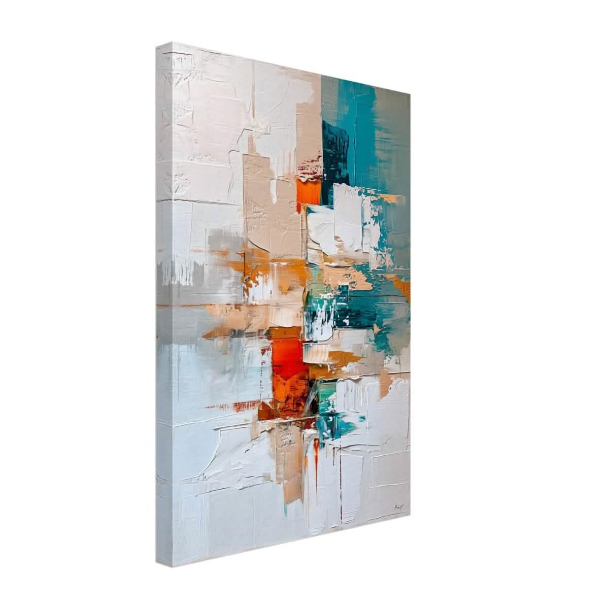 Da Vinci Abstract Modern Wall art - Canvas - 30x45 cm / 12x18″ - Slim