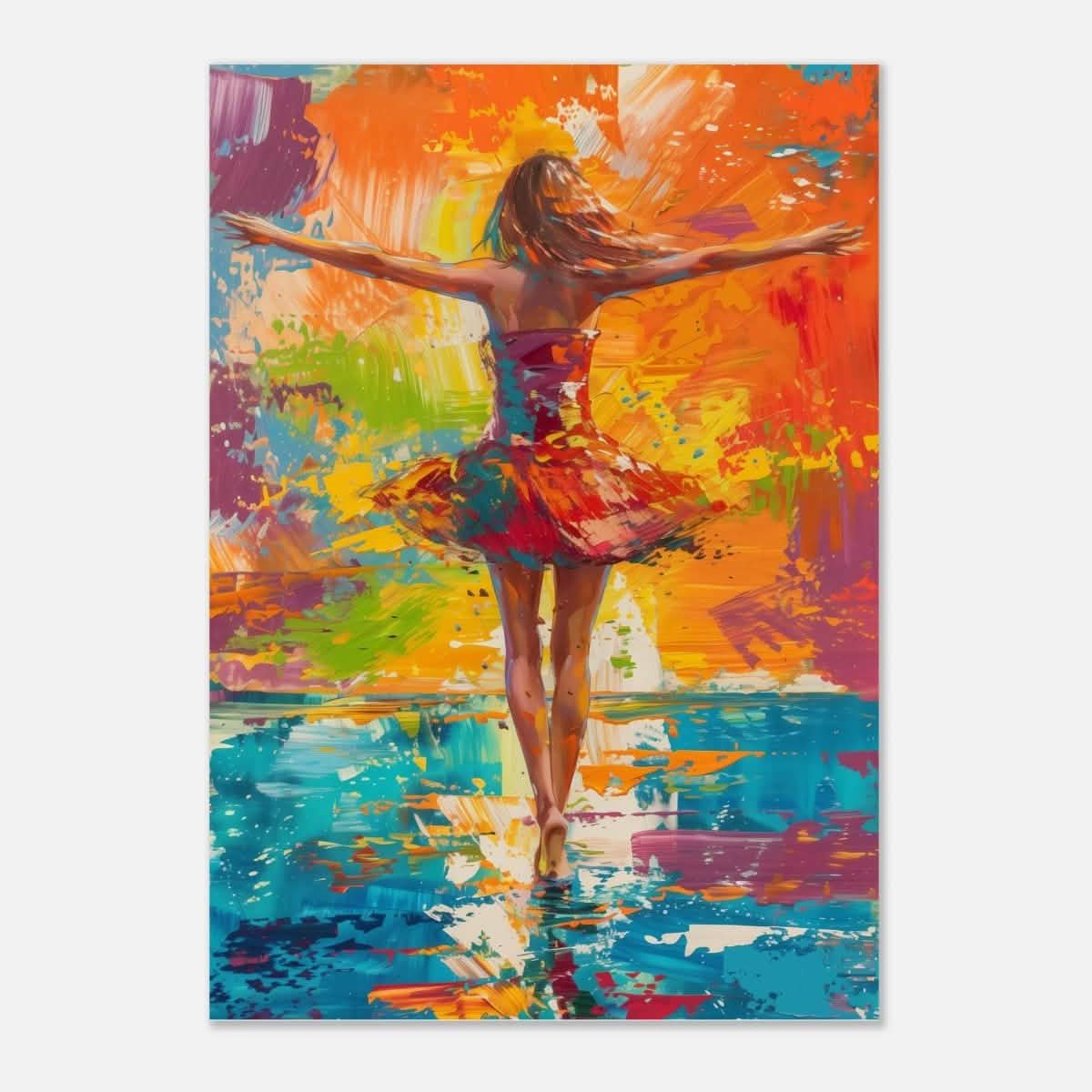 Da Vinci Abstract Modern Wall art - Aluminum Print - 70x100 cm / 28x40″ -