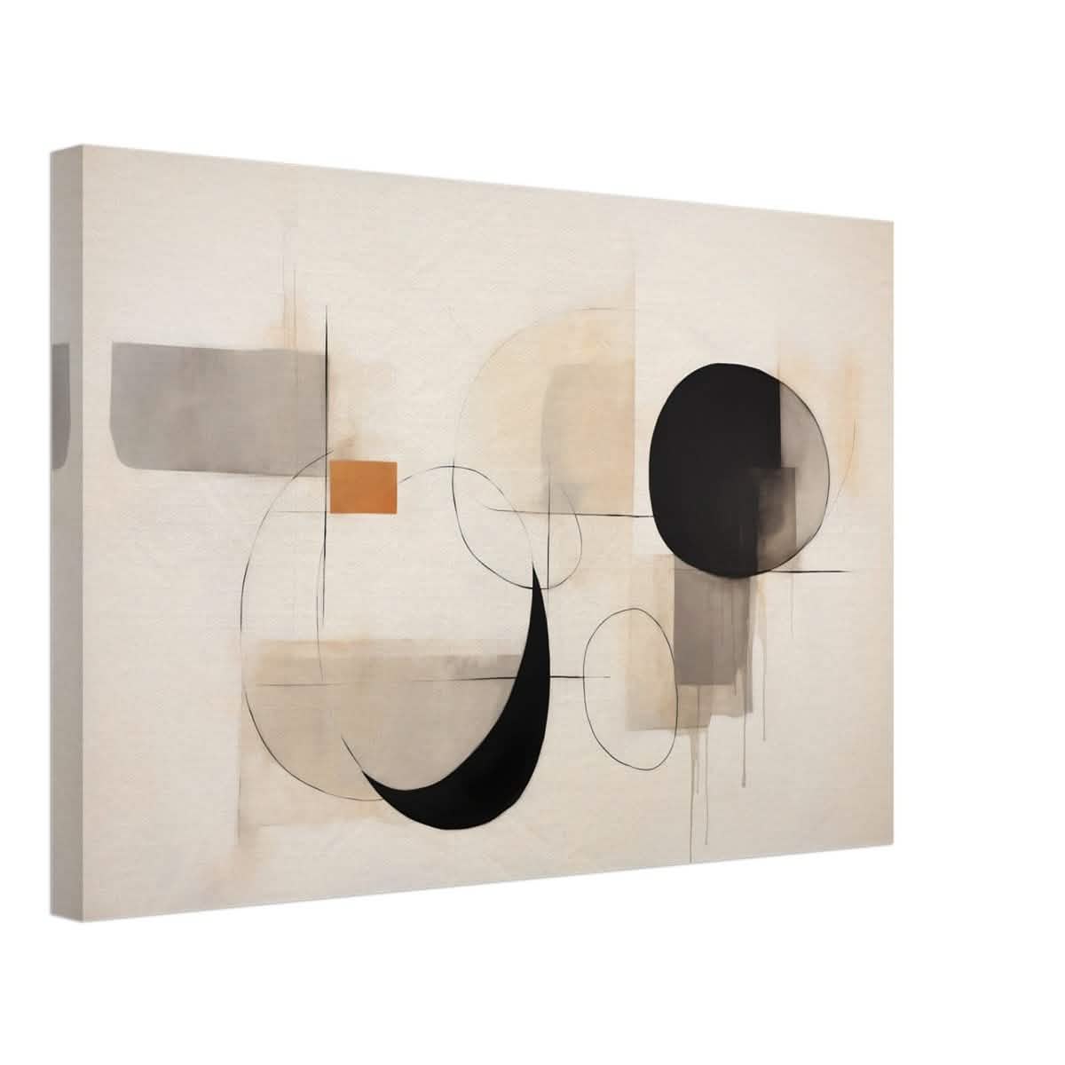 Da Vinci Abstract Modern Wall art - Canvas - 40x60 cm / 16x24″ - Thick