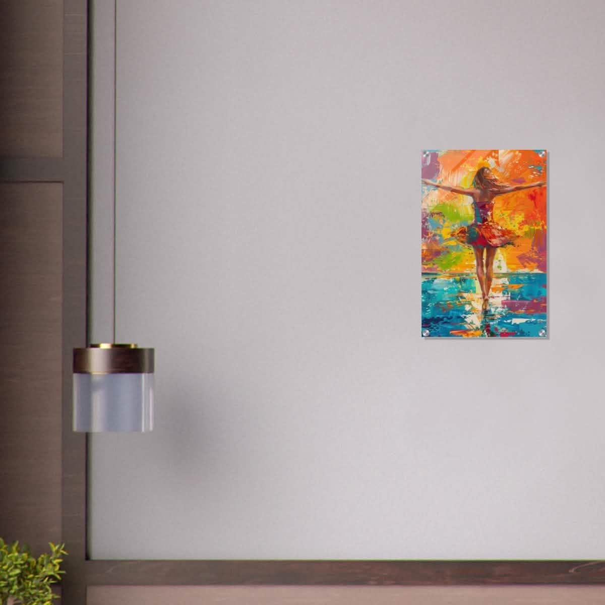 Da Vinci Abstract Modern Wall art - Acrylic Print - 40x60 cm / 16x24″ -