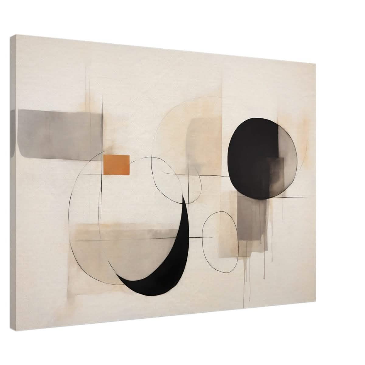 Da Vinci Abstract Modern Wall art - Canvas - 70x100 cm / 28x40″ - Slim