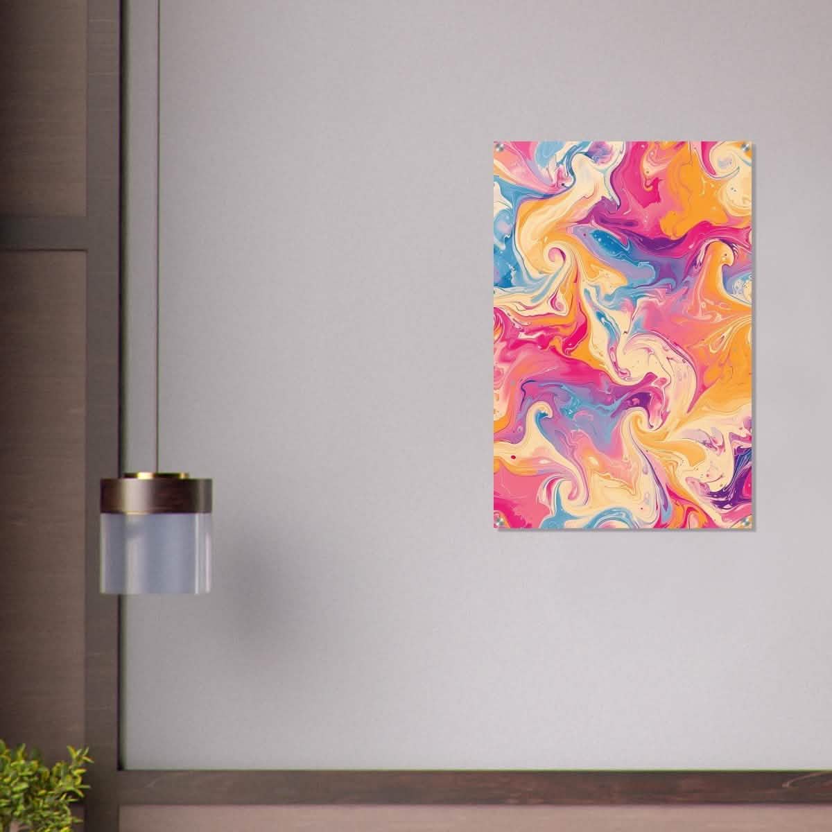 Da Vinci Abstract Modern Wall Art - Acrylic Print - 60x90 cm / 24x36″ -