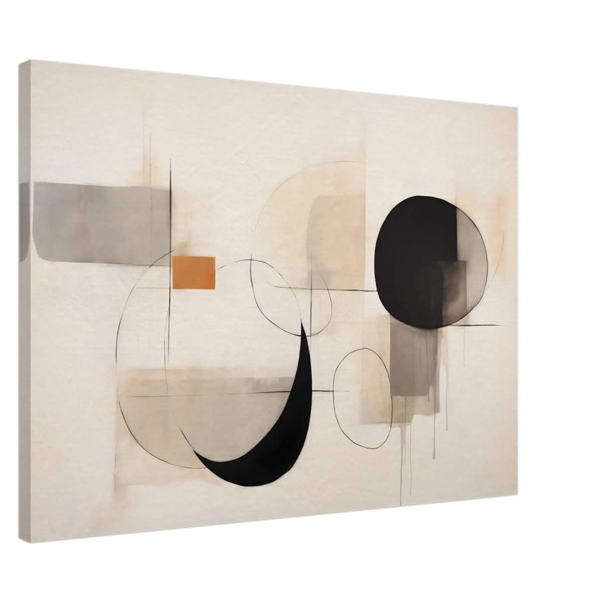 Da Vinci Abstract Modern Wall art - Canvas - 70x100 cm / 28x40″ - Thick