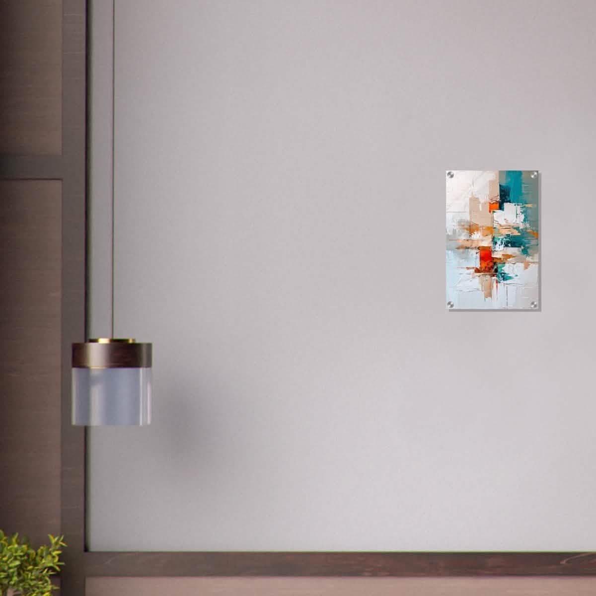 Da Vinci Abstract Modern Wall art - Acrylic Print - 30x45 cm / 12x18″ -