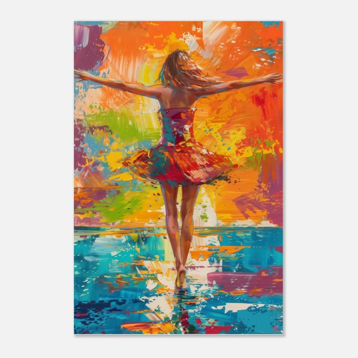 Da Vinci Abstract Modern Wall art - Aluminum Print - 40x60 cm / 16x24″ -