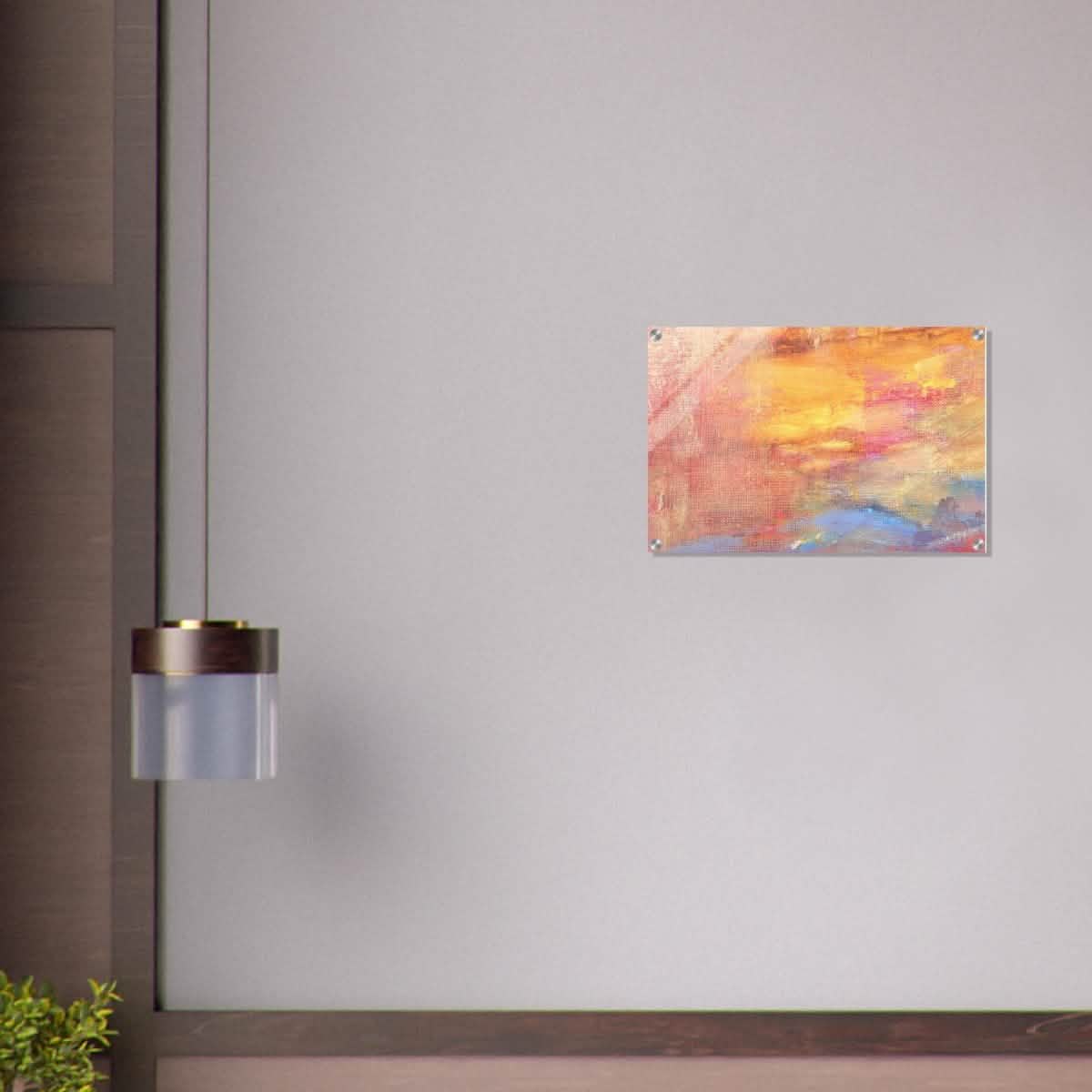 Da Vinci Abstract Modern Wall Art - Acrylic Print - 40x60 cm / 16x24″ -