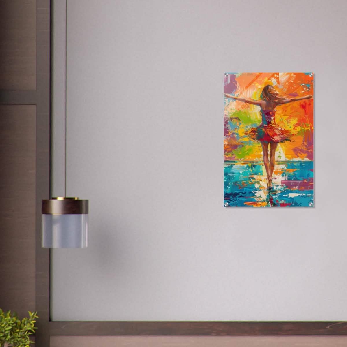 Da Vinci Abstract Modern Wall art - Acrylic Print - 50x75 cm / 20x30″ -