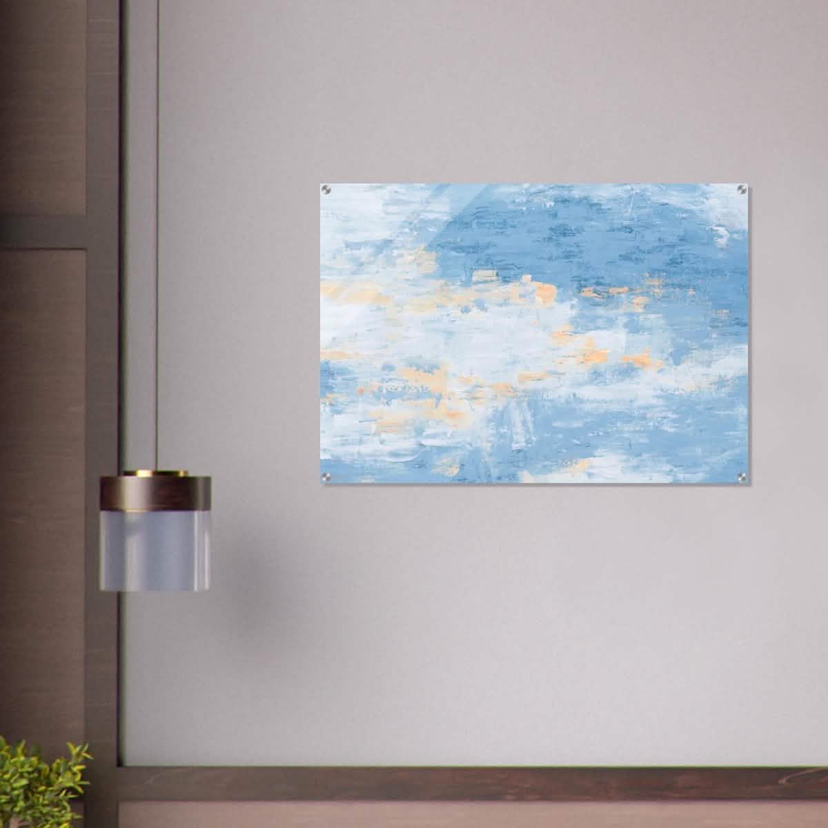 Da Vinci Abstract Modern Wall Art - Acrylic Print - 70x100 cm / 28x40″ -