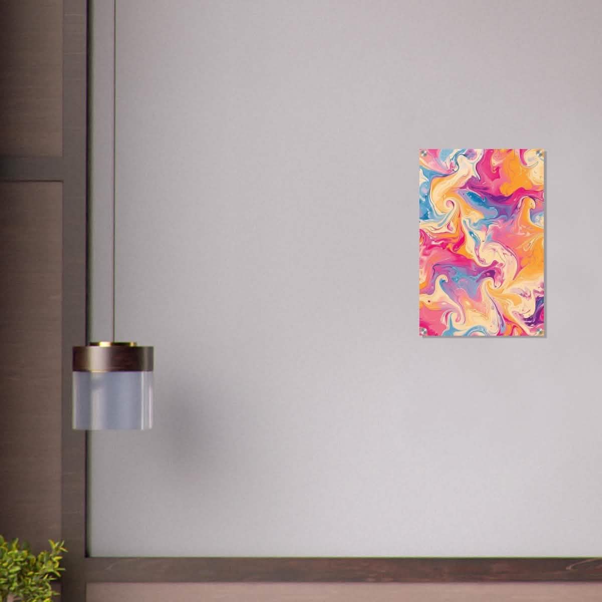 Da Vinci Abstract Modern Wall Art - Acrylic Print - 40x60 cm / 16x24″ -