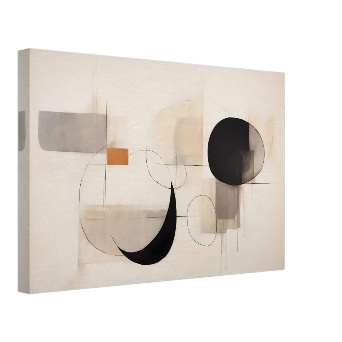 Da Vinci Abstract Modern Wall art - Canvas - 30x45 cm / 12x18″ - Slim