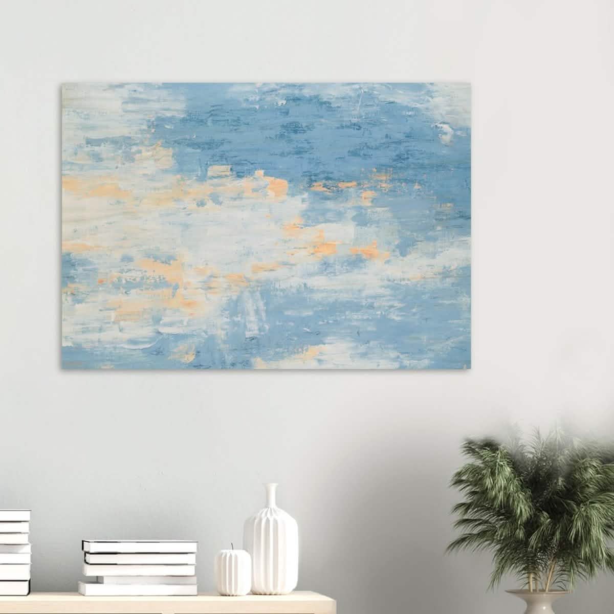 Da Vinci Abstract Modern Wall Art - Wood Prints - 70x100 cm / 28x40″ - 10 mm