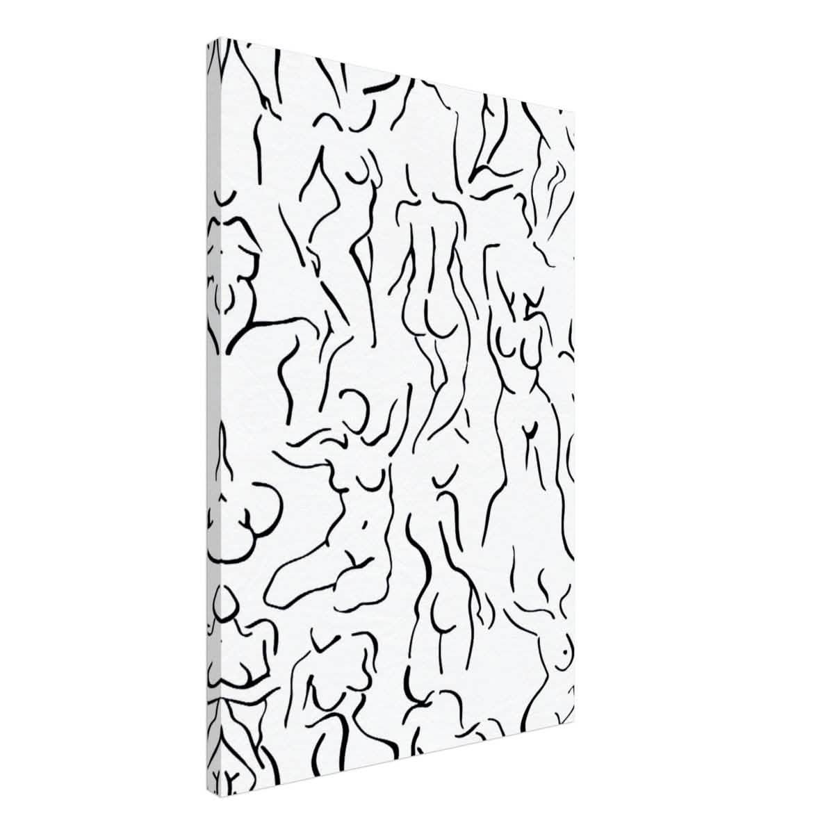 Da Vinci Abstract Modern Wall Art - Canvas - 60x90 cm / 24x36″ - Thick