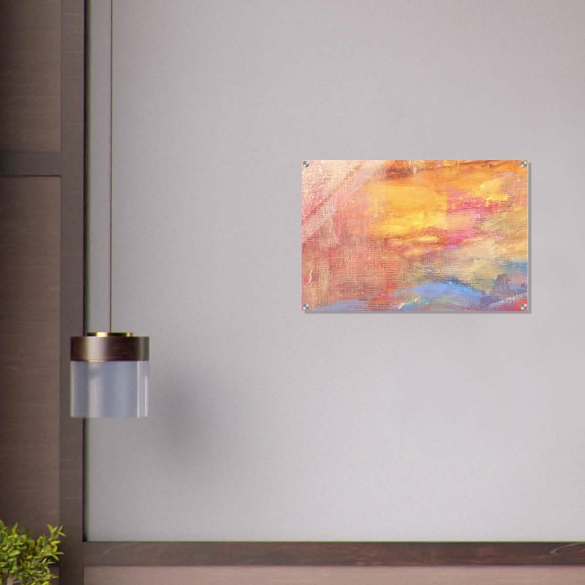 Da Vinci Abstract Modern Wall Art - Acrylic Print - 50x75 cm / 20x30″ -