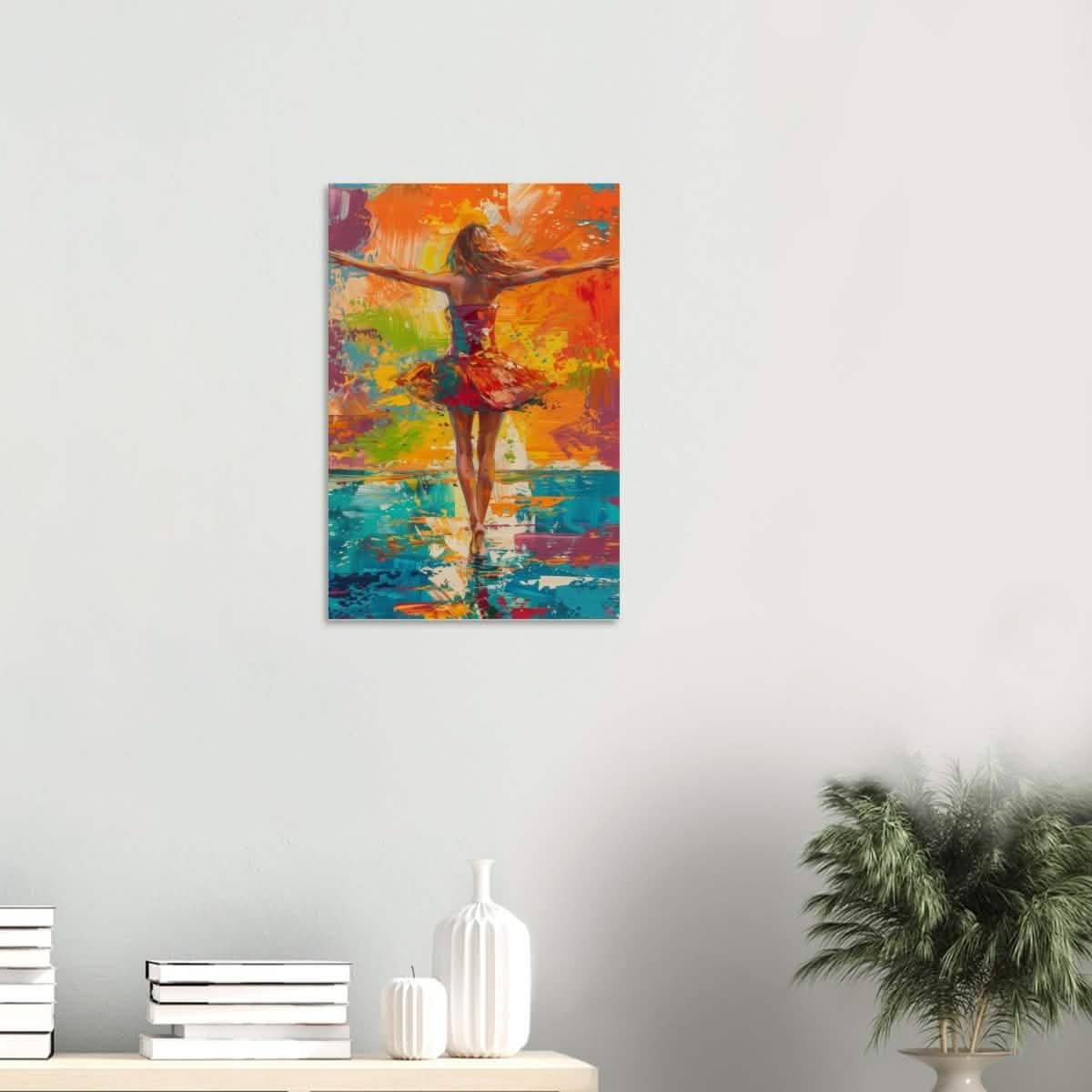 Da Vinci Abstract Modern Wall art - Wood Prints - 40x60 cm / 16x24″ - 20 mm