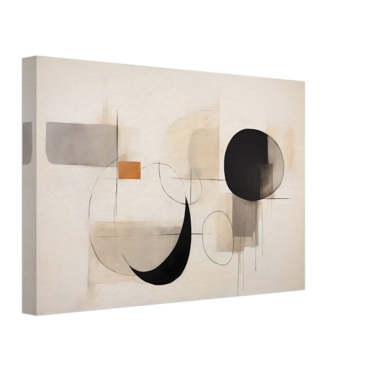 Da Vinci Abstract Modern Wall art - Canvas - 30x45 cm / 12x18″ - Thick