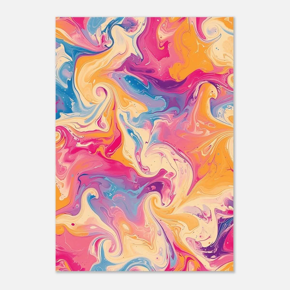 Da Vinci Abstract Modern Wall Art - Aluminum Print - 70x100 cm / 28x40″ -