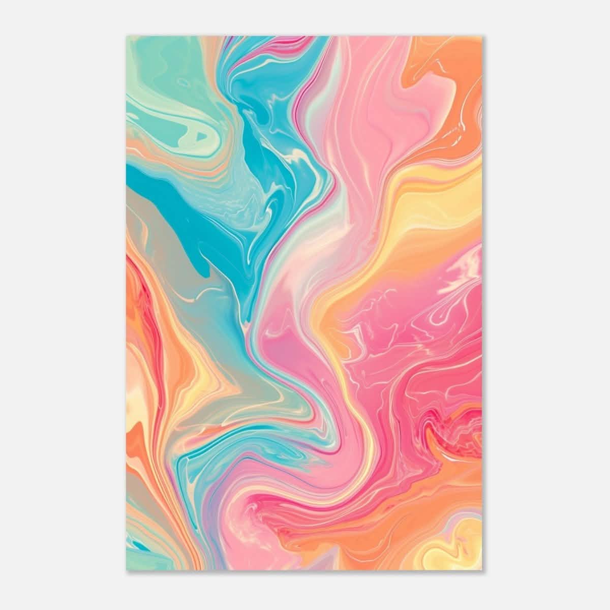 Da Vinci Abstract Modern Wall Art - Aluminum Print - 30x45 cm / 12x18″ -