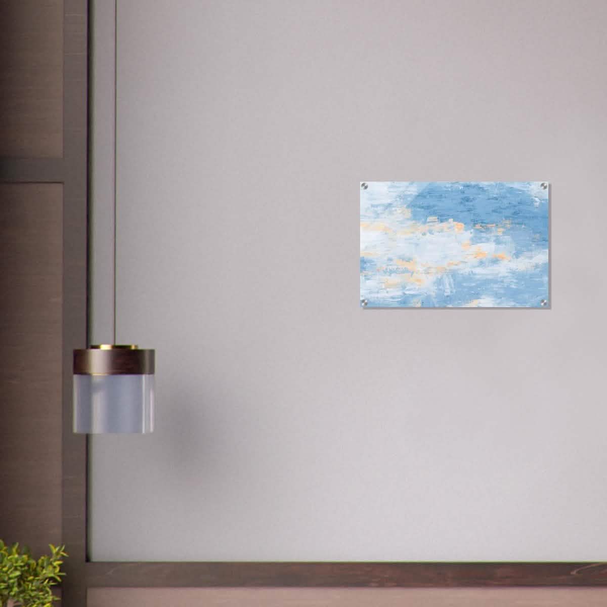 Da Vinci Abstract Modern Wall Art - Acrylic Print - 40x60 cm / 16x24″ -