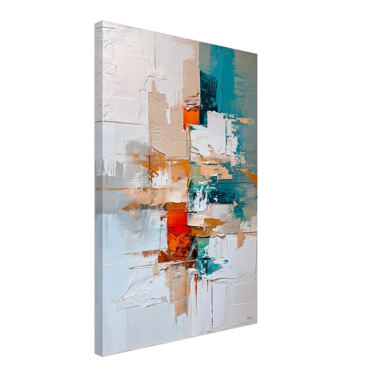 Da Vinci Abstract Modern Wall art - Canvas - 40x60 cm / 16x24″ - Slim