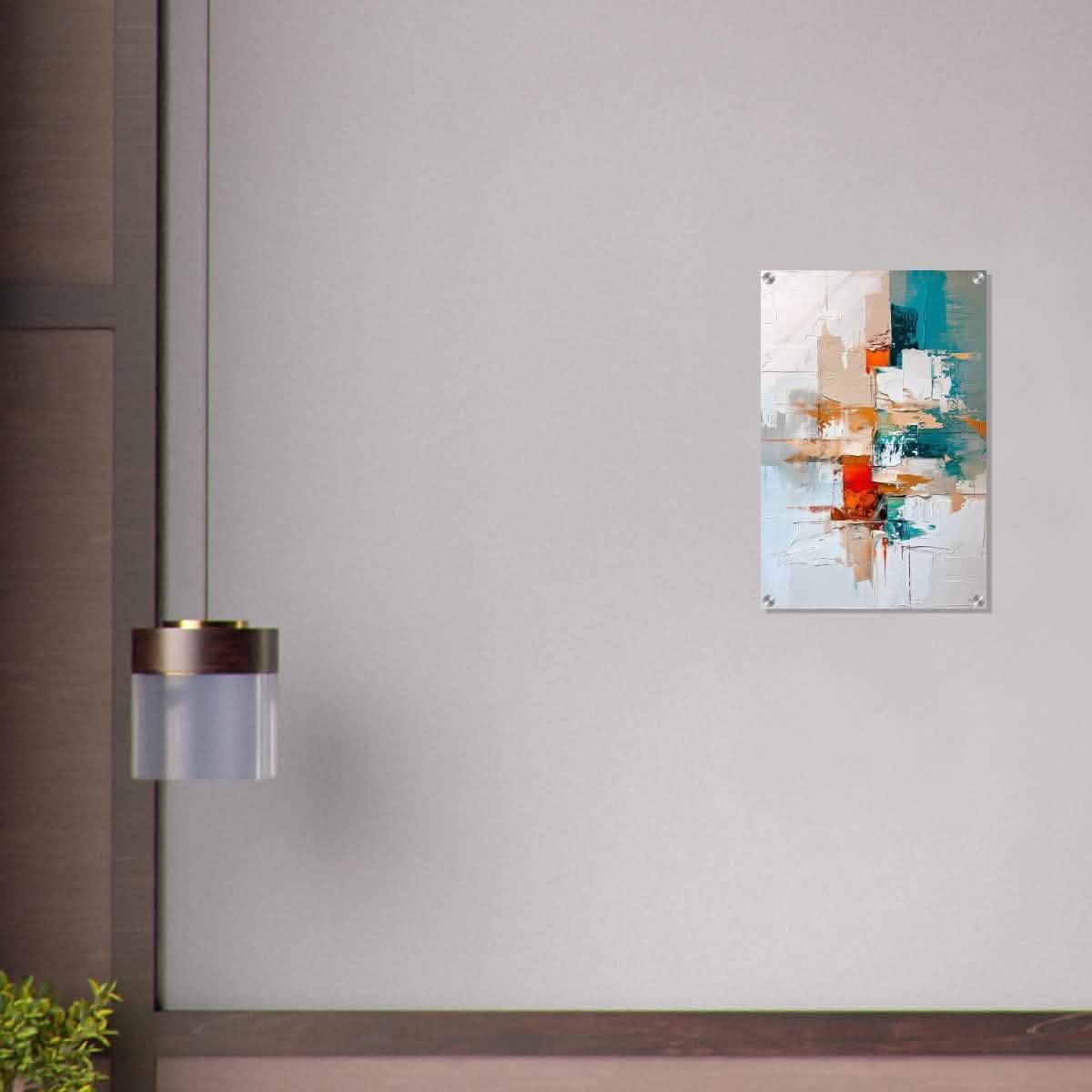 Da Vinci Abstract Modern Wall art - Acrylic Print - 40x60 cm / 16x24″ -