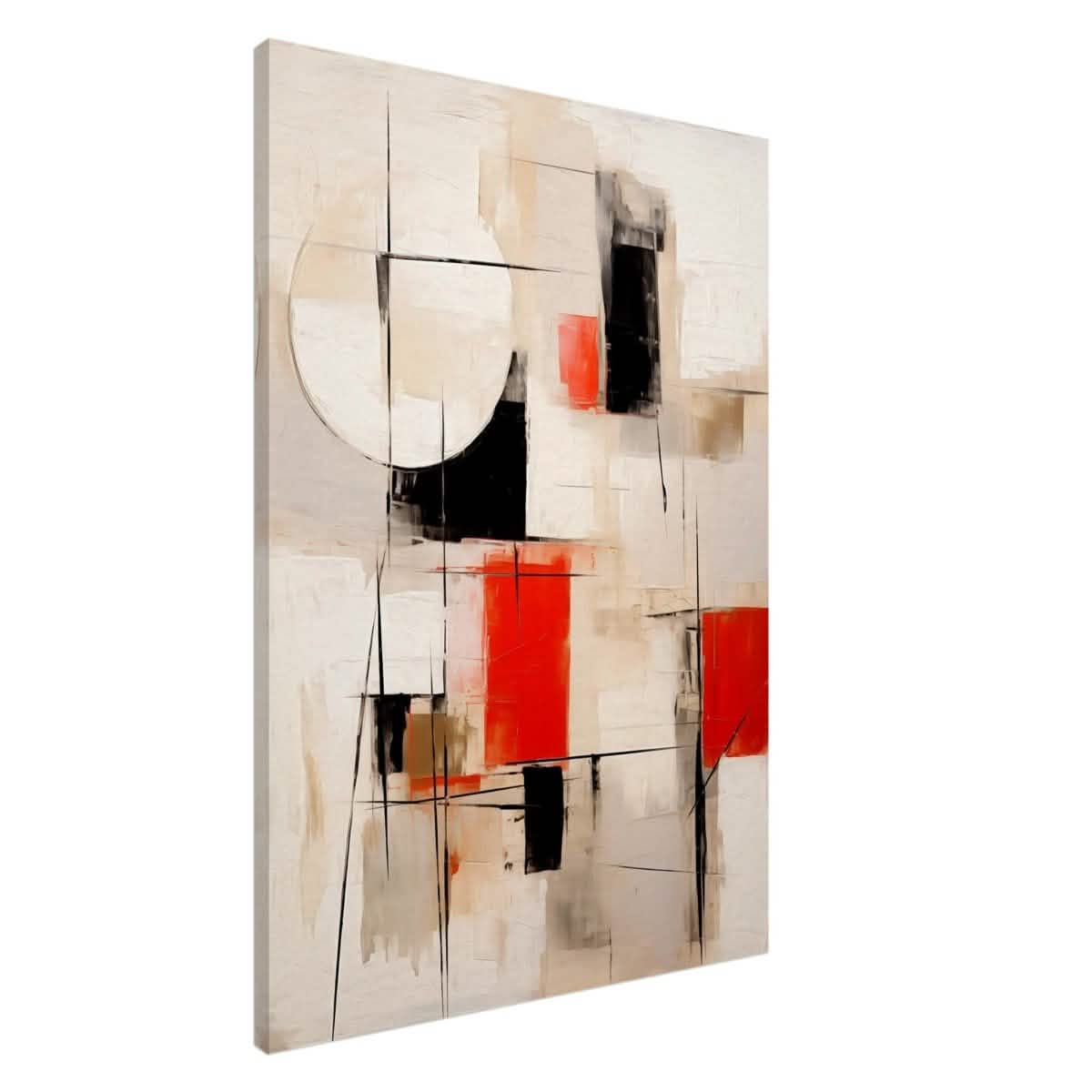 Da Vinci Abstract Modern Wall art - Canvas - 70x100 cm / 28x40″ - Slim