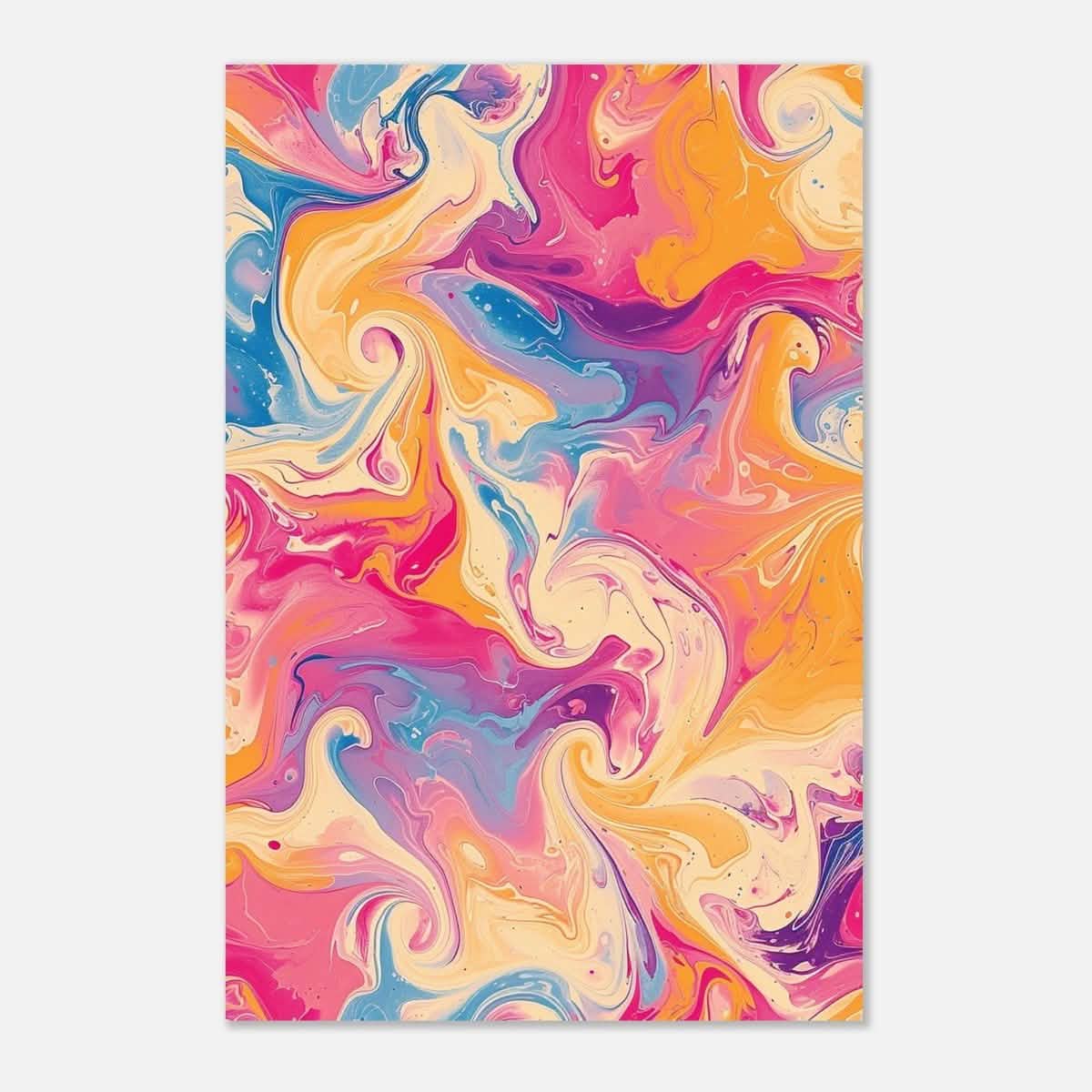 Da Vinci Abstract Modern Wall Art - Aluminum Print - 30x45 cm / 12x18″ -