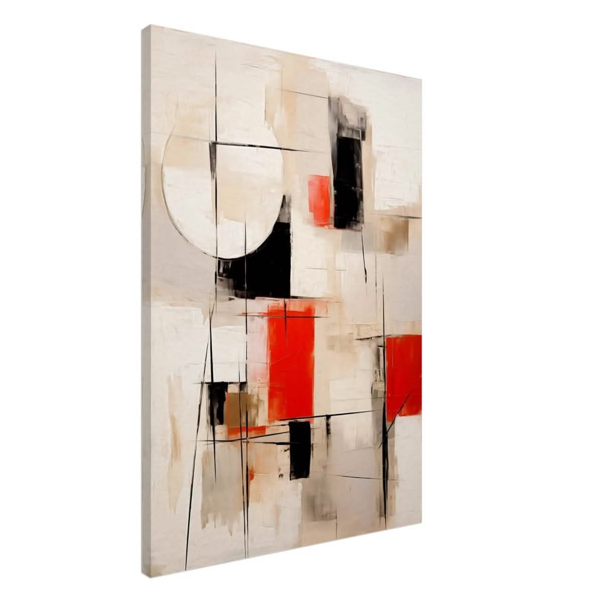 Da Vinci Abstract Modern Wall art - Canvas - 70x100 cm / 28x40″ - Thick