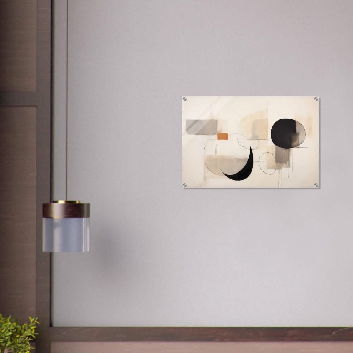 Da Vinci Abstract Modern Wall art - Acrylic Print - 50x75 cm / 20x30″ -