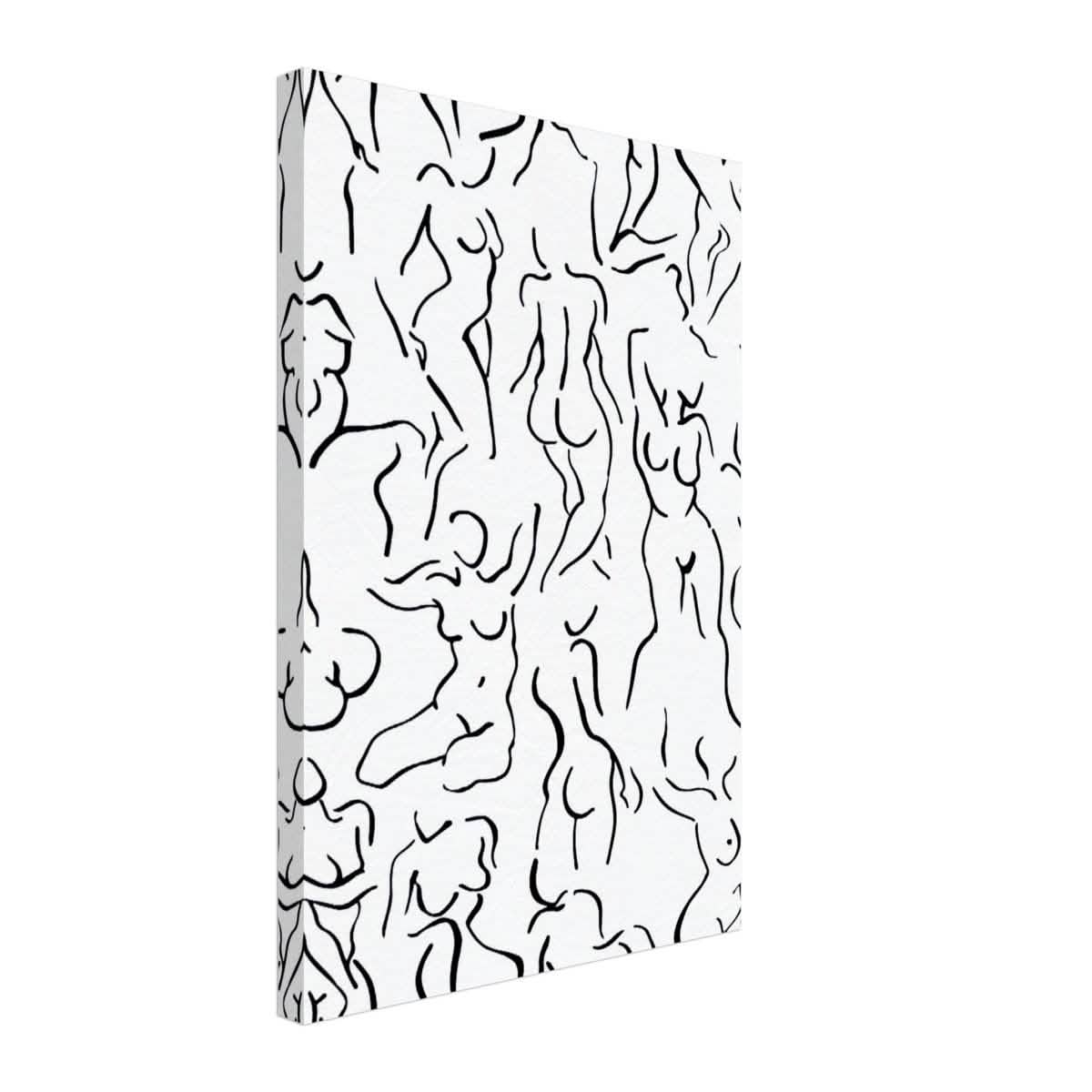 Da Vinci Abstract Modern Wall Art - Canvas - 40x60 cm / 16x24″ - Thick