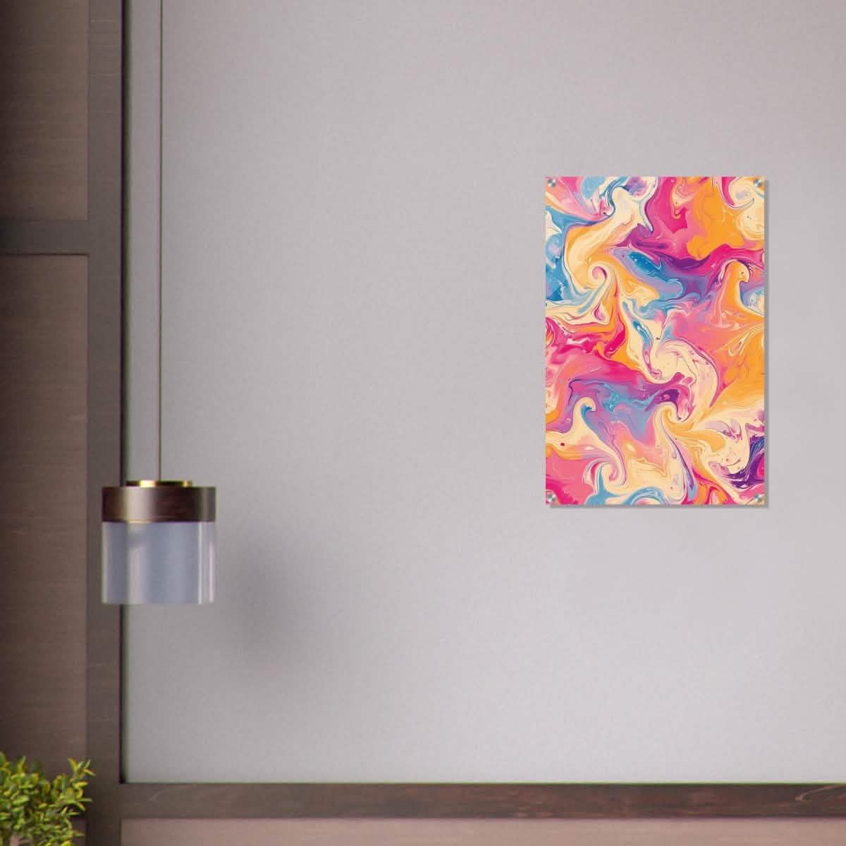 Da Vinci Abstract Modern Wall Art - Acrylic Print - 50x75 cm / 20x30″ -